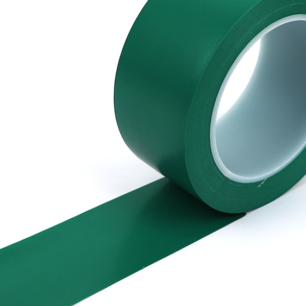 (SY) 컬러 바닥 라인테이프 50mmX30M 초록 1개 구획 안전
