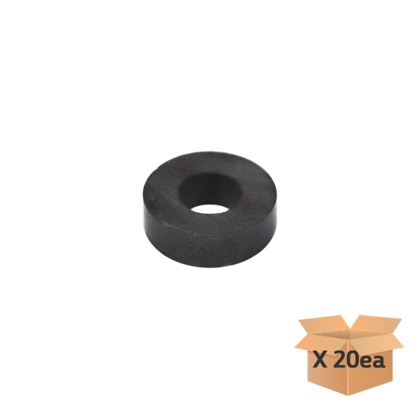 (재미스쿨) 도넛 자석 15mm X 5T (20개x1팩) 낚시놀이자석