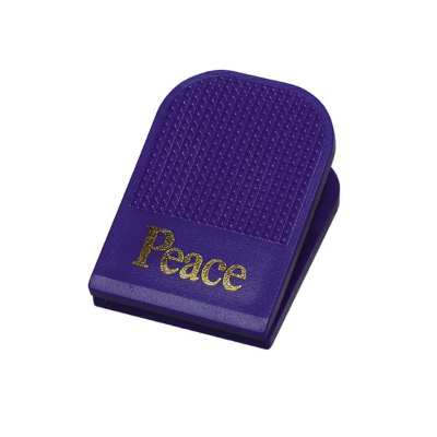 (Peace) 컬러지협 중 40mm 1개 평화 칼라 클립 크립