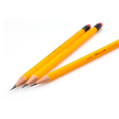 (문화연필) 더존 옐로우연필 5본X1팩 B 2B HB