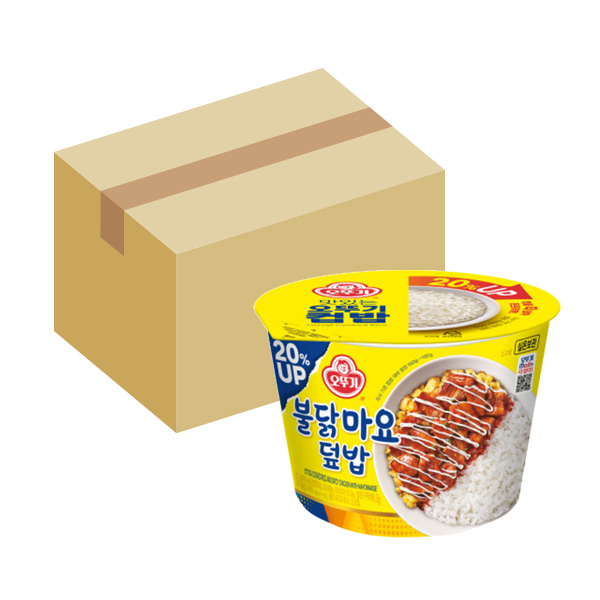 (오뚜기) 컵밥 불닭마요덮밥 277g 12개입 (BOX)