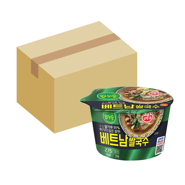 (오뚜기) 컵누들 베트남쌀국수 큰컵 88.5g 12개입 (BOX) 컵라면 대컵